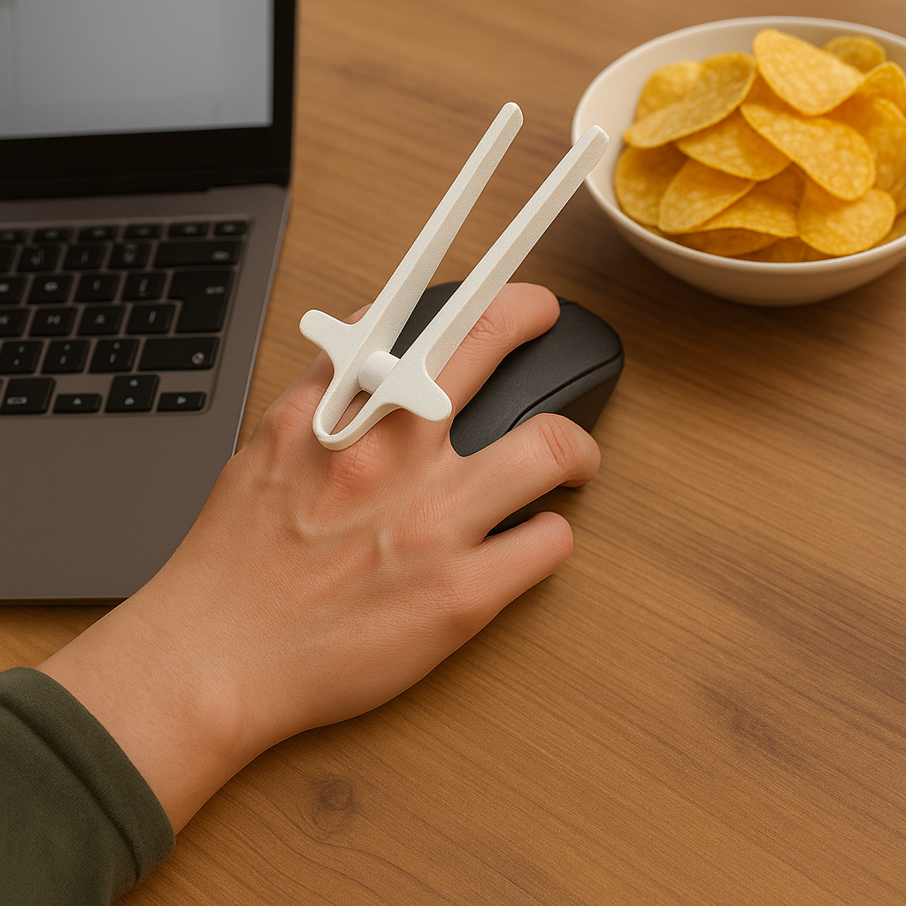 Cips Tutucu El Aparatı - Chopsticks (2 Adet)