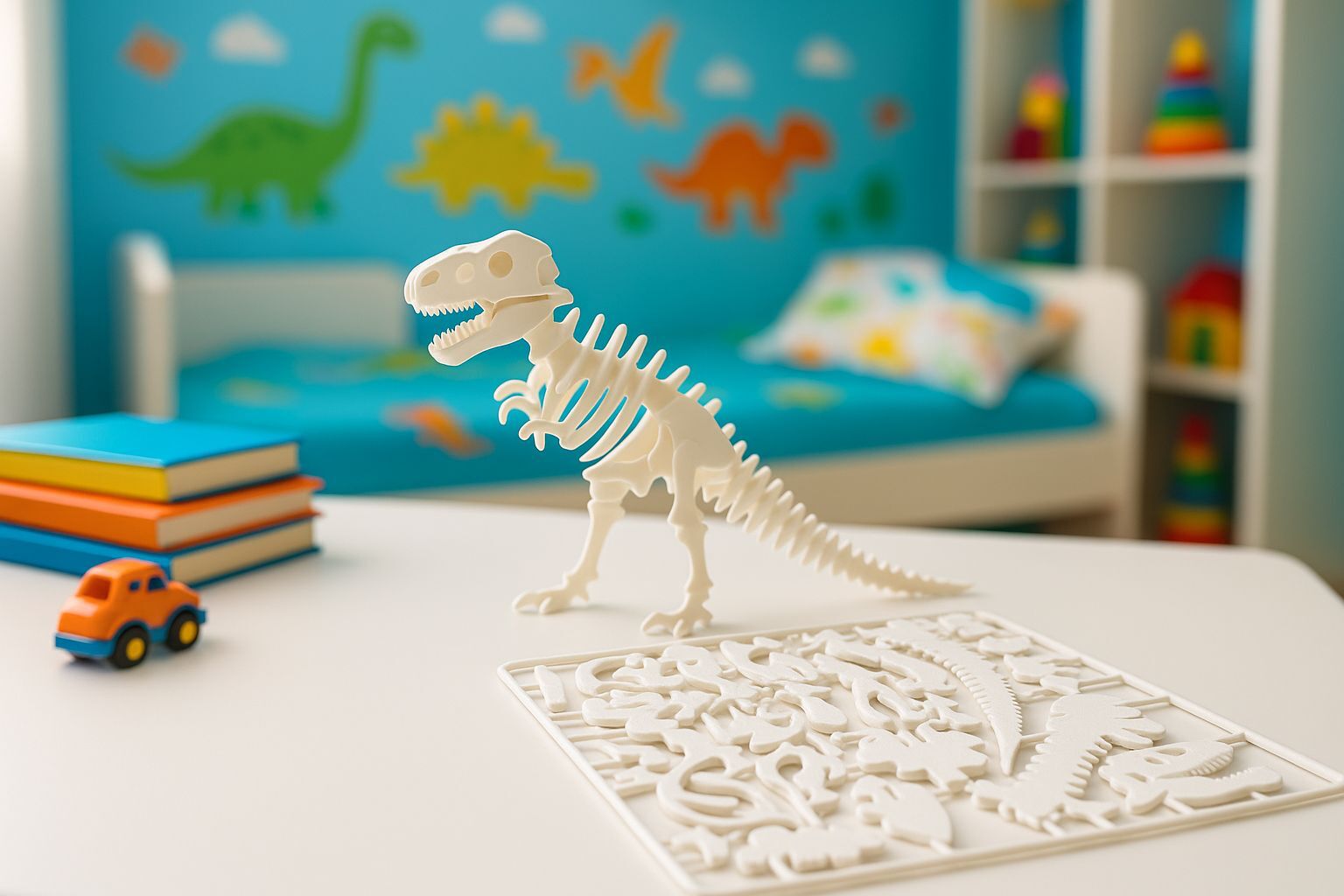 3D Dinozor Maket Oyuncak – T-Rex Maket