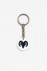 Koç Burcu NFC Anahtarlık – Akıllı Temassız Bağlantı Özellikli Burç Anahtarlığı (3,5 cm)