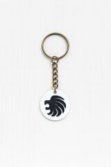 Aslan Burcu NFC Anahtarlık – Akıllı Temassız Bağlantı Özellikli Burç Anahtarlığı (3,5 cm)