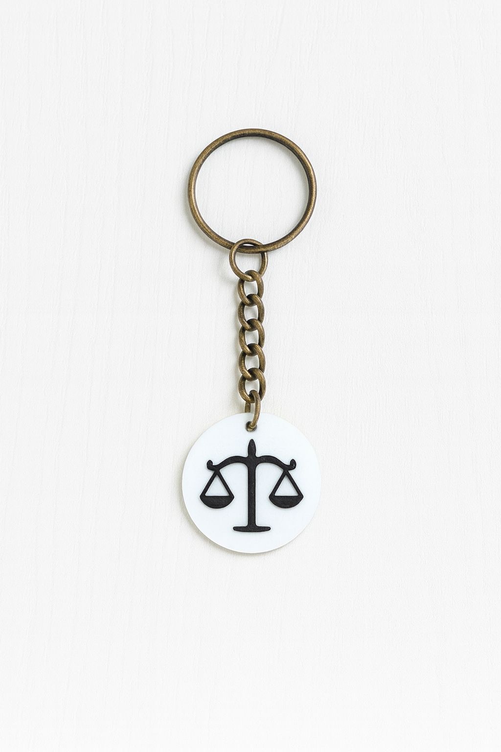 Terazi Burcu NFC Anahtarlık – Akıllı Temassız Bağlantı Özellikli Burç Anahtarlığı (3,5 cm)