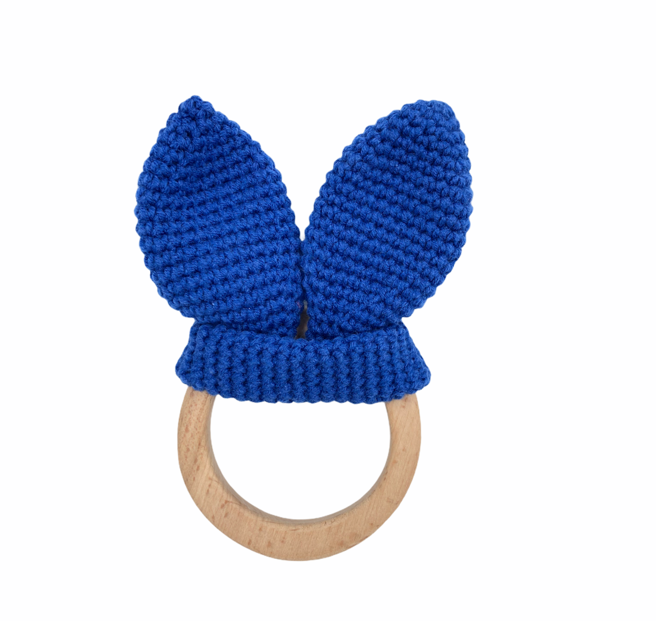 Amigurumi Organik Diş Kaşıyıcı Mavi