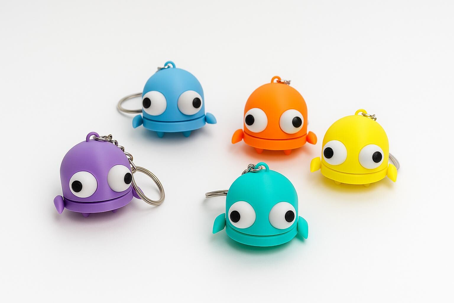 R.E.P.O Karakter Anahtarlığı | Renkli Oyun Figürü Anahtarlık