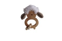 Amigurumi Kuzu Organik Diş Kaşıyıcı