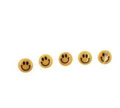 Emoji Düğme 15 mm (Renk Seçenekli) MODEL 3