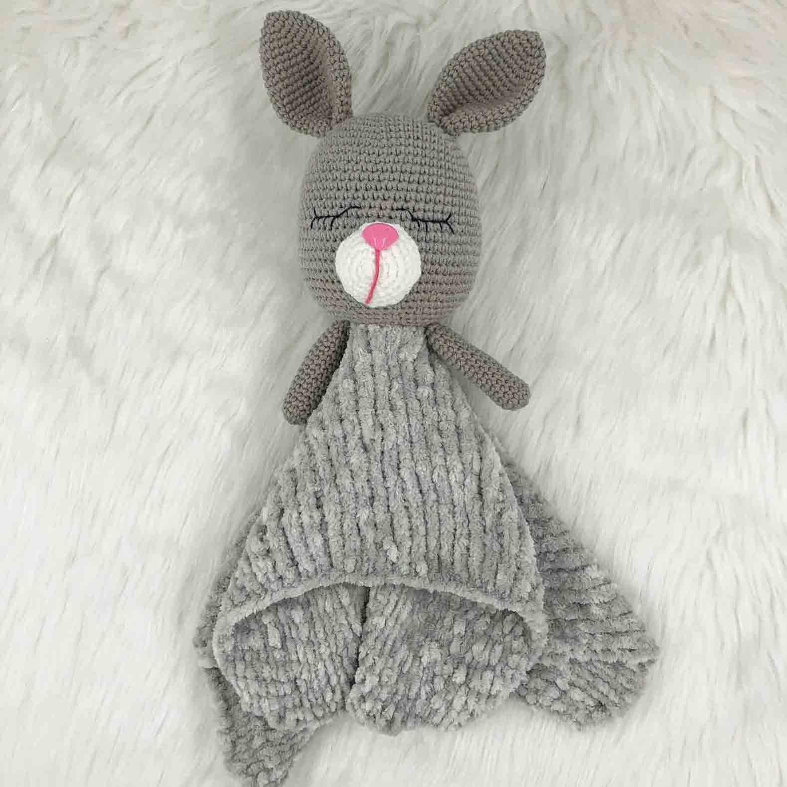 Tavşan Örgü Uyku Arkadaşı Model 1 (Amigurumi)