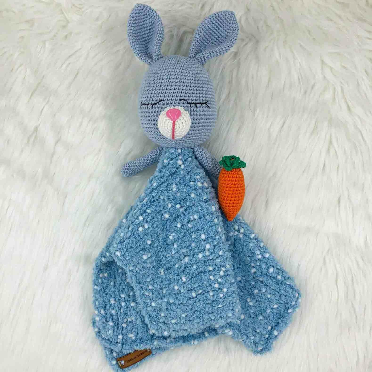 Tavşan Örgü Uyku Arkadaşı Model 2 (Amigurumi)