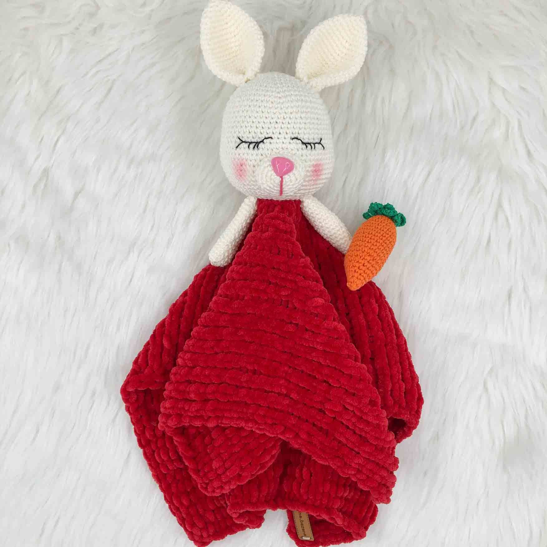 Tavşan Örgü Uyku Arkadaşı Model 3 (Amigurumi)