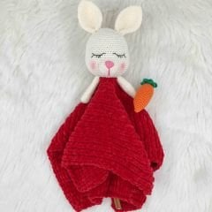 Tavşan Örgü Uyku Arkadaşı Model 3 (Amigurumi)