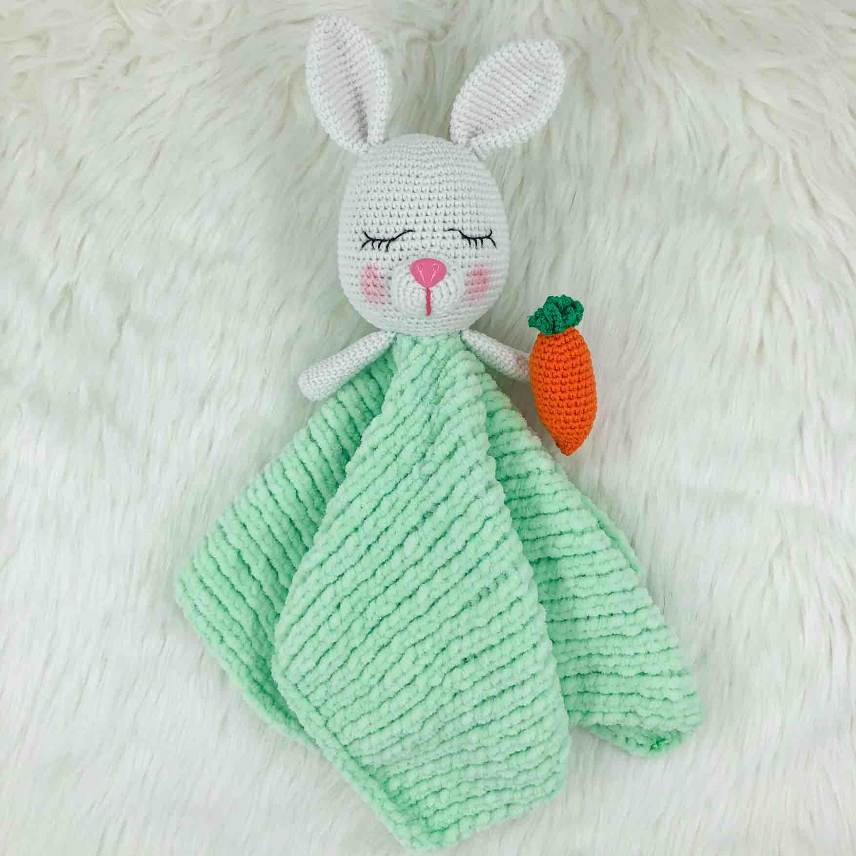 Tavşan Örgü Uyku Arkadaşı Model 4 (Amigurumi)