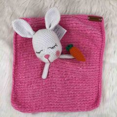 Tavşan Örgü Uyku Arkadaşı Model 7 (Amigurumi)