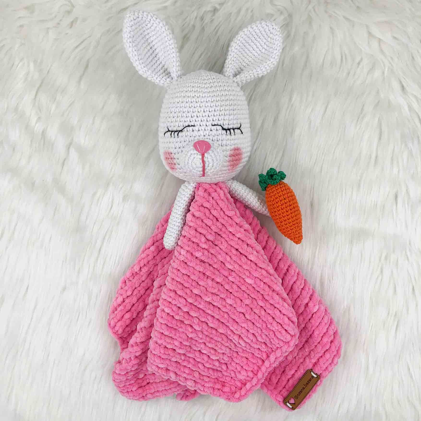 Tavşan Örgü Uyku Arkadaşı Model 7 (Amigurumi)