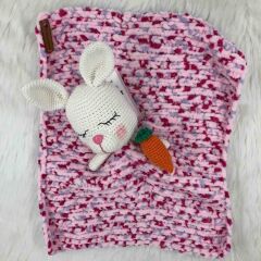 Tavşan Örgü Uyku Arkadaşı Model 8 (Amigurumi)
