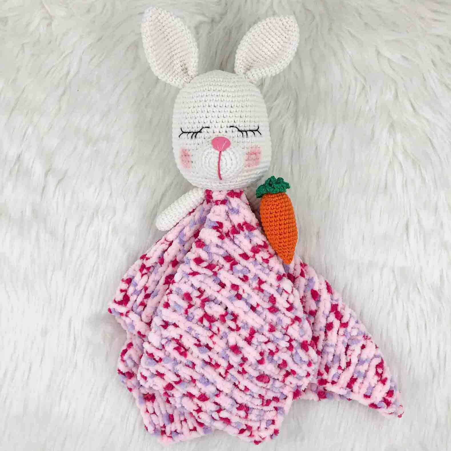 Tavşan Örgü Uyku Arkadaşı Model 8 (Amigurumi)