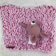 Tavşan Örgü Uyku Arkadaşı Model 11 (Amigurumi)