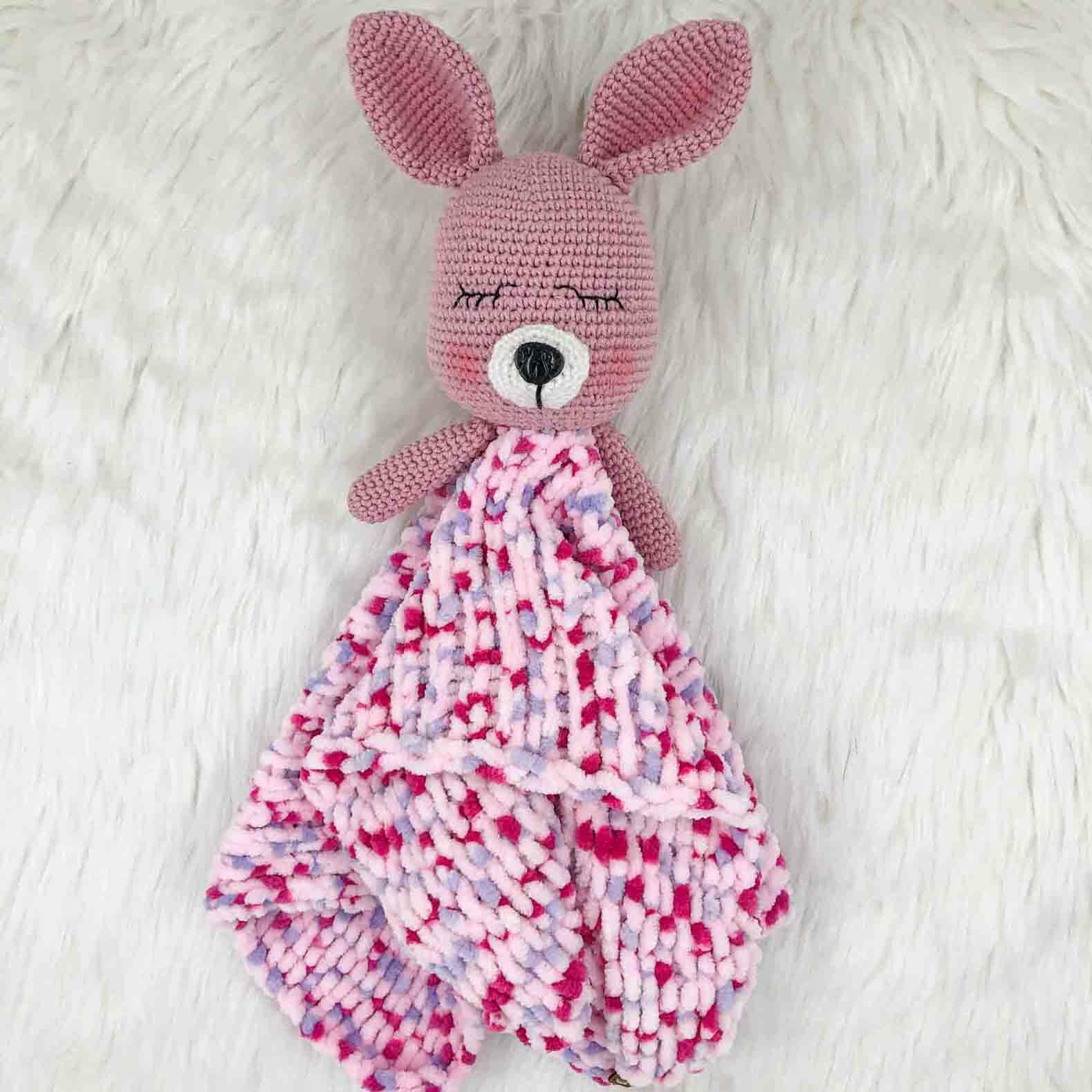 Tavşan Örgü Uyku Arkadaşı Model 11 (Amigurumi)