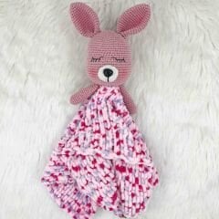 Tavşan Örgü Uyku Arkadaşı Model 11 (Amigurumi)