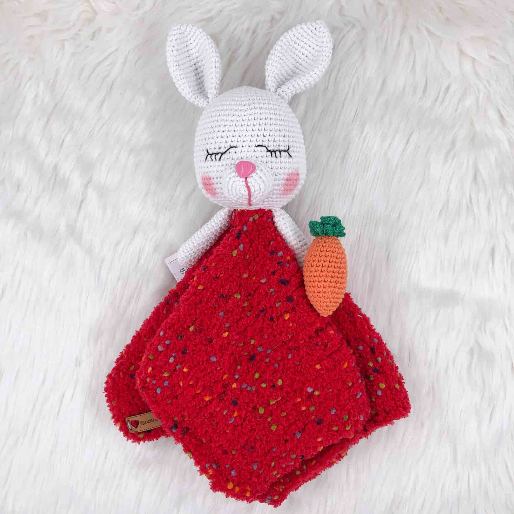 Tavşan Örgü Uyku Arkadaşı Model 14 (Amigurumi)