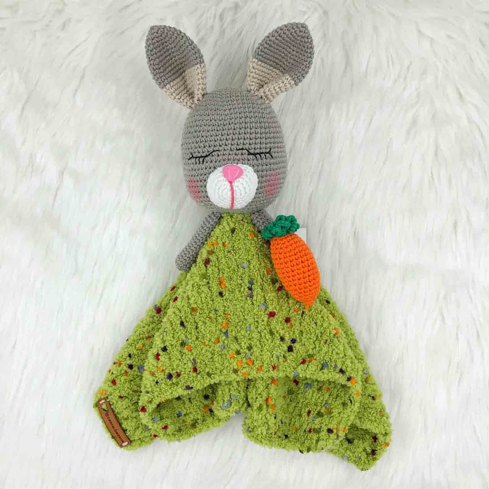 Tavşan Örgü Uyku Arkadaşı Model 15 (Amigurumi)