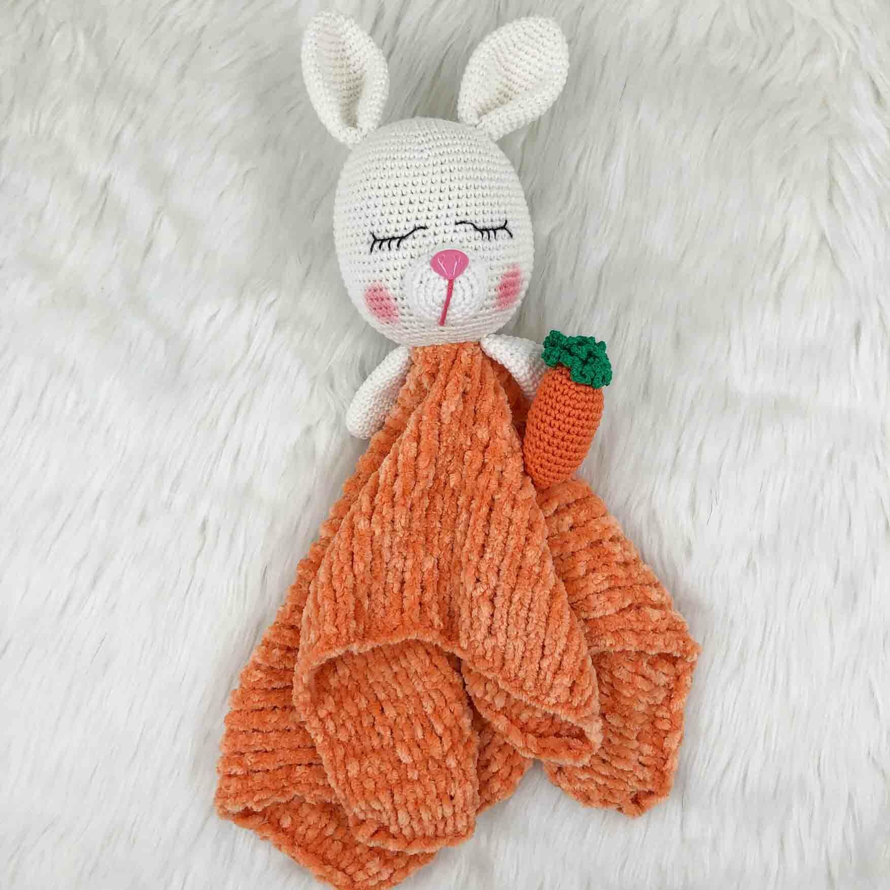 Tavşan Örgü Uyku Arkadaşı Model 16 (Amigurumi)