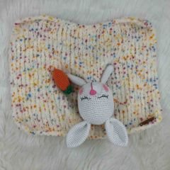 Tavşan Örgü Uyku Arkadaşı Model 20 (Amigurumi)