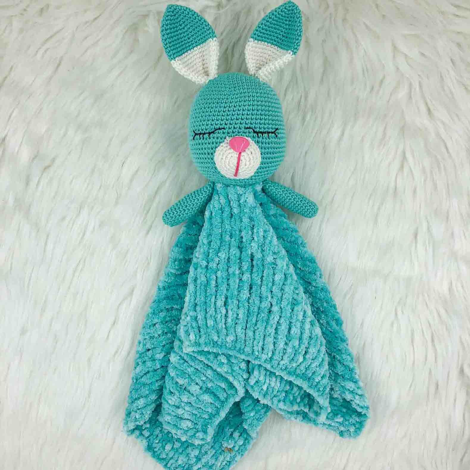 Tavşan Örgü Uyku Arkadaşı Model 21 (Amigurumi)