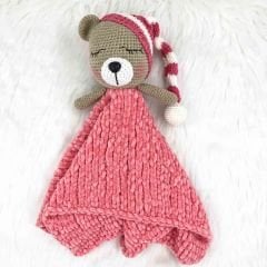 Ayıcık Örgü Uyku Arkadaşı Model 4 (Amigurumi)