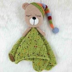 Ayıcık Örgü Uyku Arkadaşı Model 6 (Amigurumi)