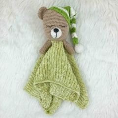 Ayıcık Örgü Uyku Arkadaşı Model 12 (Amigurumi)