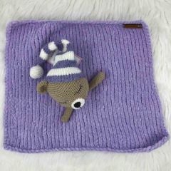 Ayıcık Örgü Uyku Arkadaşı Model 19 (Amigurumi)