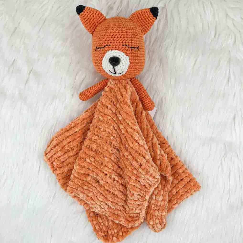 Tilki Örgü Uyku Arkadaşı (Amigurumi)