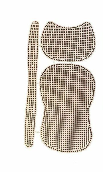Plastik Çanta Kanvası Kedi Model Kanvas (42x19 cm)