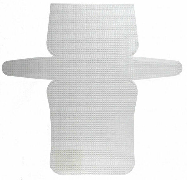 Plastik Çanta Kanvası Beyaz (50x16 cm)