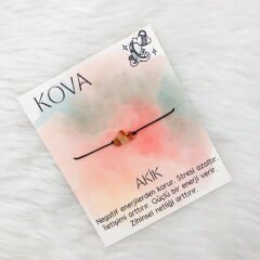 Kova Burç Taşı Bilekliği