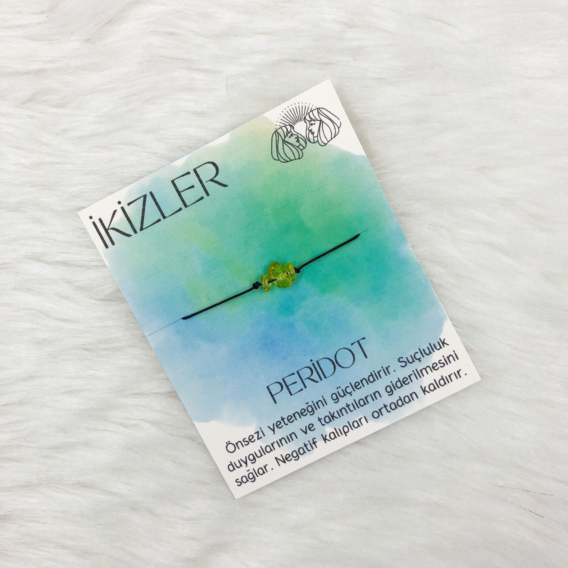 İkizler Burç Taşı Bilekliği