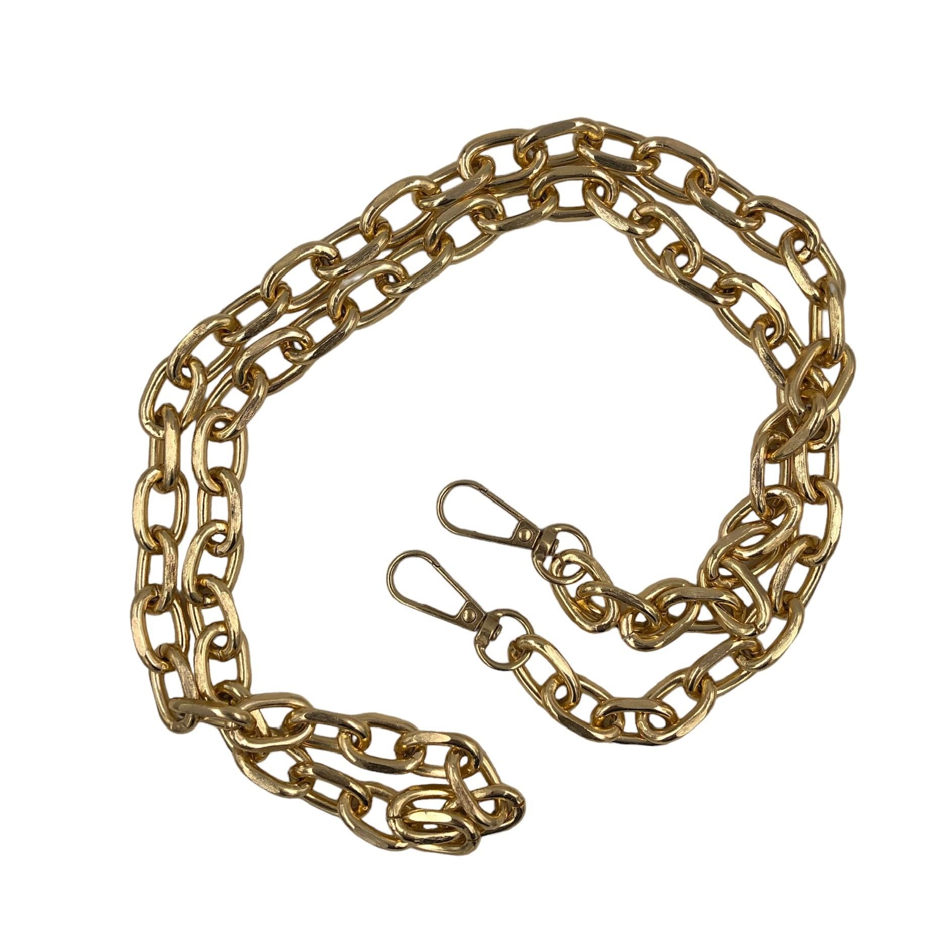 Alüminyum Çanta Zinciri 1 Metre (Gold)