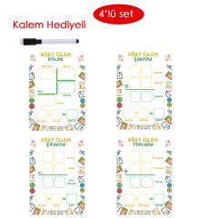 4 İşlem Seti (Toplama, Çıkarma, Çarpma, Bölme)
