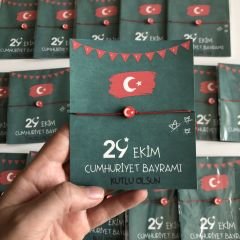 29 Ekim Cumhuriyet Bayramı Hediye Bileklik