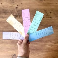 5 Adet Ayetler Kitap Ayracı (155x45 mm)