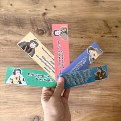 5 Adet Prens Kitap Ayracı (155x45 mm)