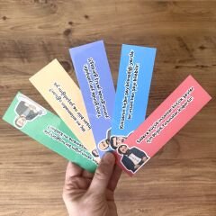 5 Adet Gibi Kitap Ayracı (155x45 mm)