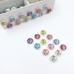 Dalmaçyalı Köpek Düğme 15 mm (Renk Seçenekli)