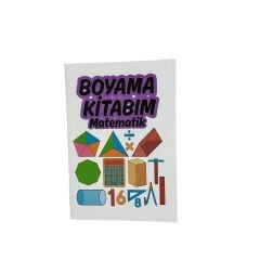 Matematik Temalı Seyahat Boy Boyama Kitabı (140x100 mm)