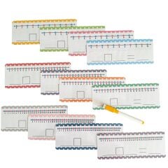 Yaz-Sil 4 İşlem Matematik Çalışma Kartları (Toplama,Çıkarma,Bölme,Çarpma)- Kalem Hediyeli